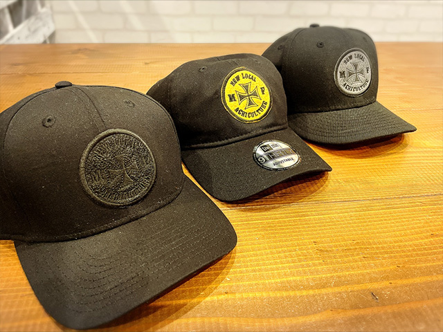 オリジナル刺繍例:キャップ