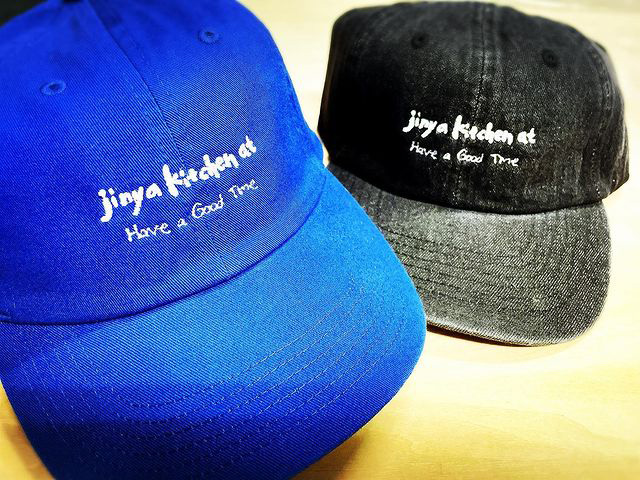 オリジナル刺繍例:jinya kitchen at